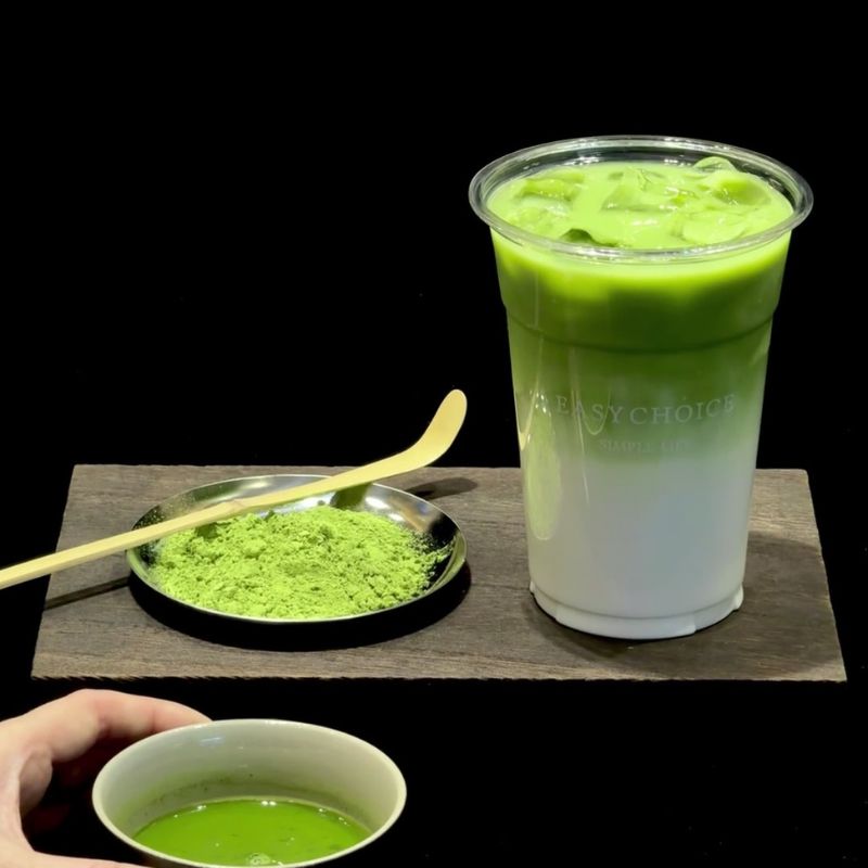 生椰抹茶｜誰能拒絕一杯清新｜椰奶DIY頻道
